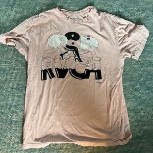RVCA Pink Men's Small T-Shirt